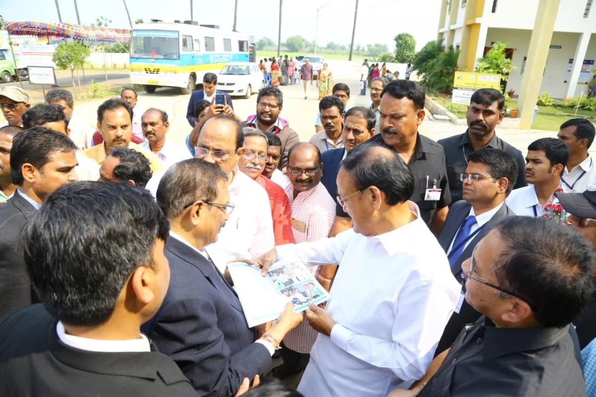 Venkaiah naidu at Vijayawada