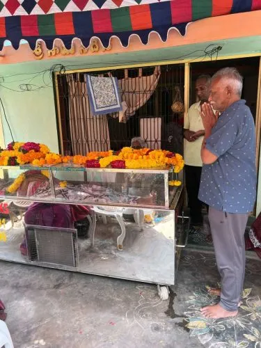 Shri Sanakkayala Krishna Muthu Garu death ceremony