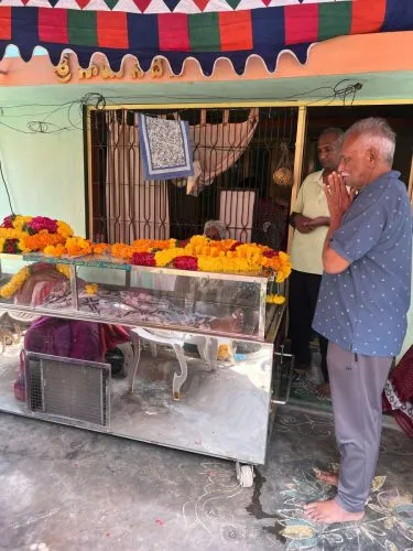 Shri Sanakkayala Krishna Muthu Garu death ceremony