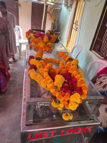 Shri Sanakkayala Krishna Muthu Garu death ceremony